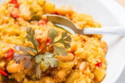 crock pot quinoa and veggie stew